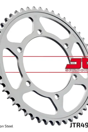 Actieprijs JT SPROCKETS - REAR STEEL 49T, 530 - Sprockets - Geschikt voor Kawasaki en Suzuki